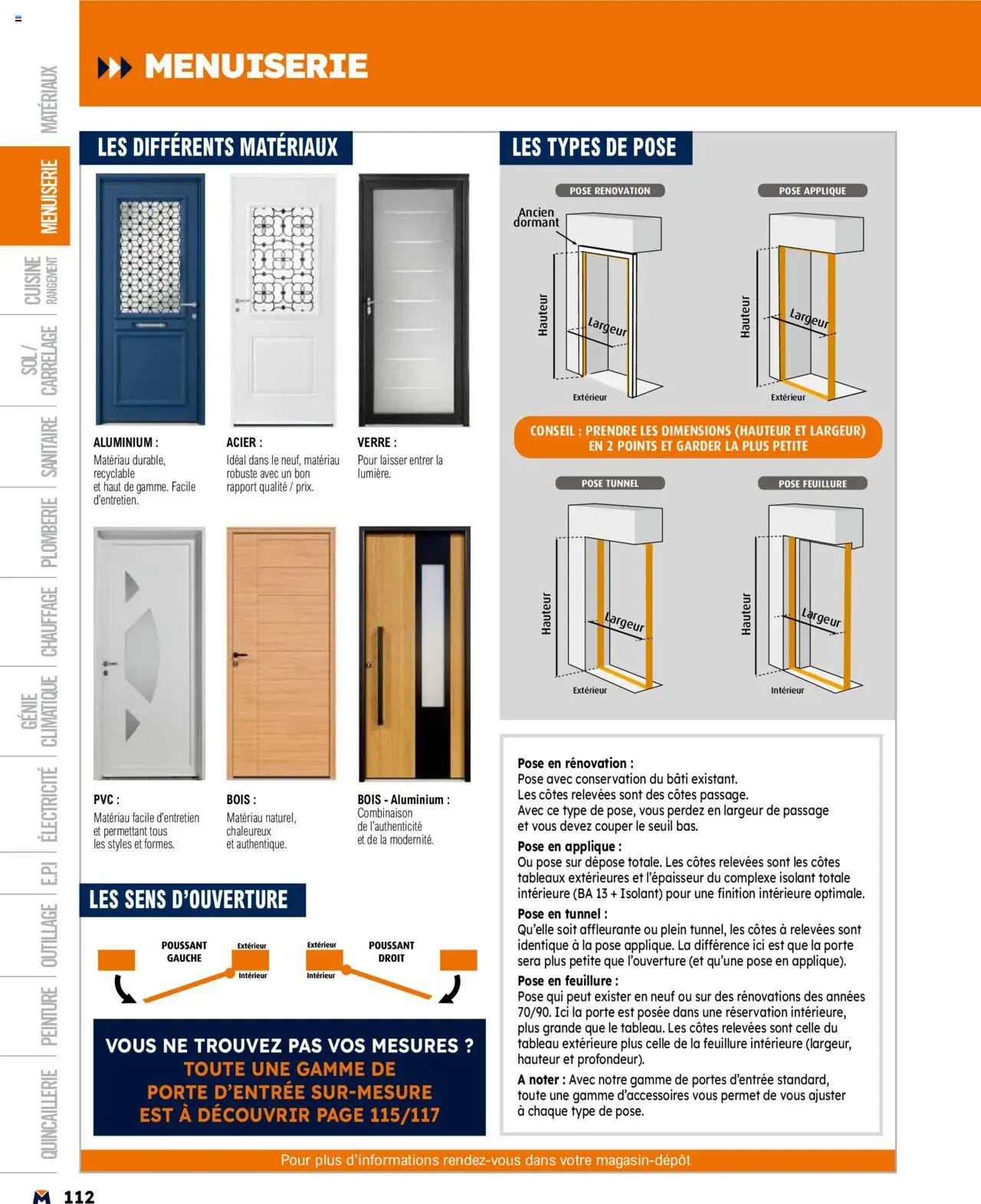 | Page: 112 | Produits: Porte, Portes, Combinaison