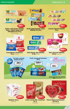 Reál akciós újság - amely érvényes a következő dátumtól: 04.03.2026 | Oldal: 17