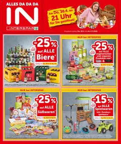 Interspar - Flugblatt ab 30.04.2026 gültig