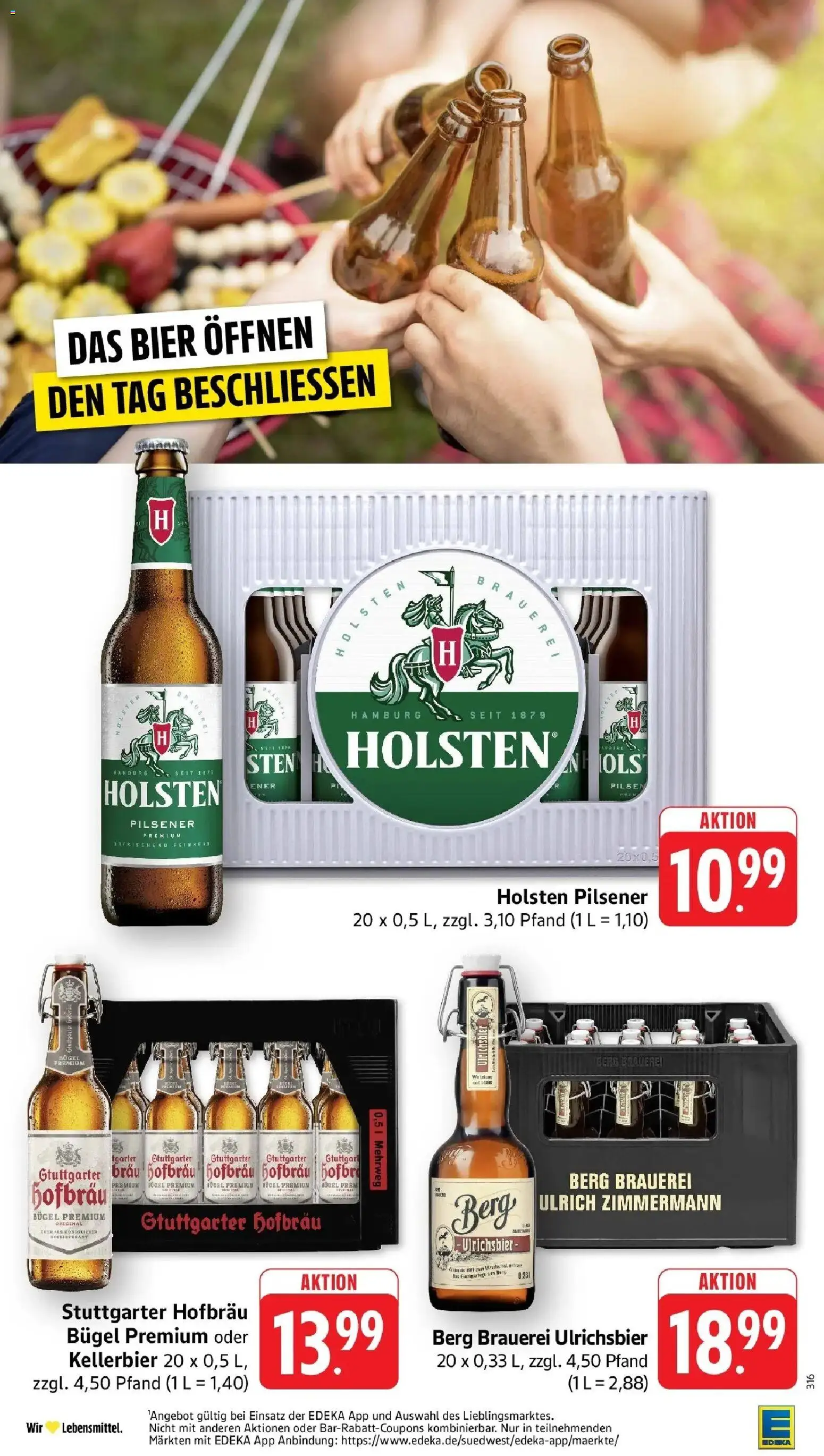 Angebote – gültig ab 27.04.2026 | Seite: 35 | Produkte: Bier, Holsten