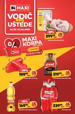 Maxi katalog - pregled Maxi kataloga - važi od 28.08.2025