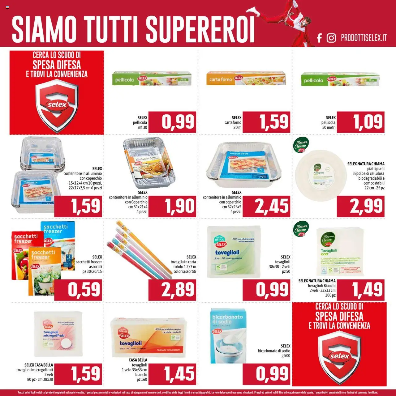Volantino Emisfero del 01.09.2025 | Pagina: 15 | Prodotti: Freezer, Contenitore, Forno, Tovaglia