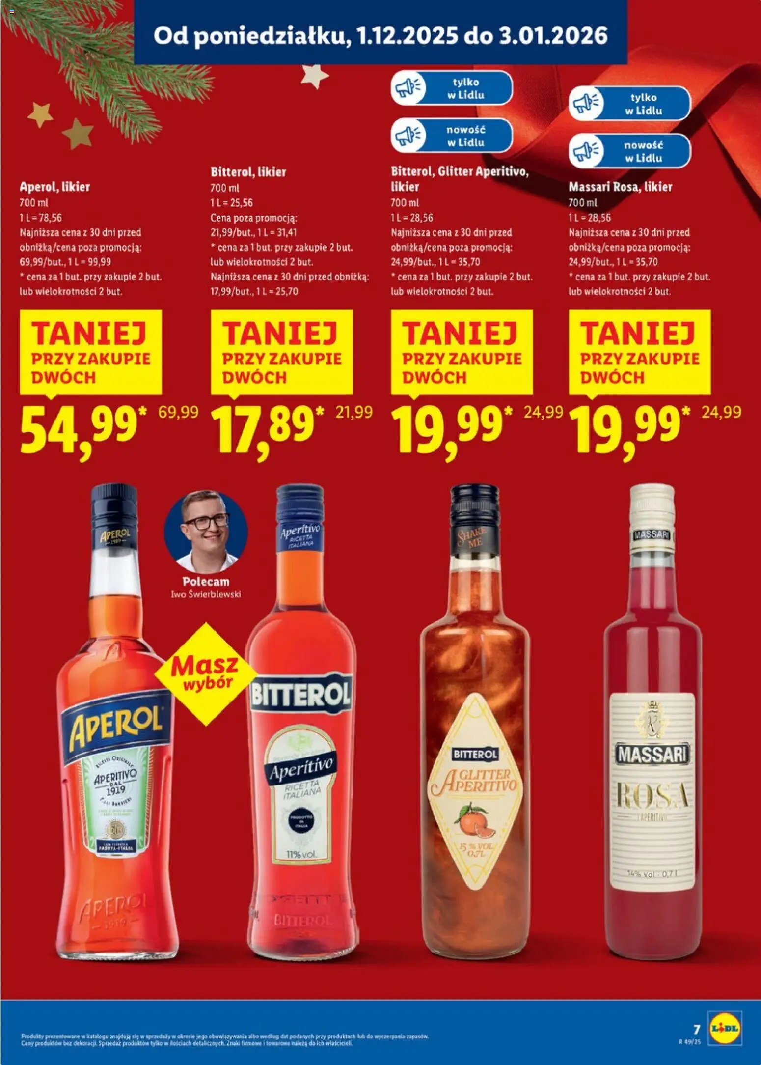 Lidl Katalog alkoholi mocnych i win od 01.12.2025 | Strona: 7