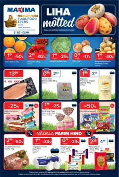 Maxima kliendilehe eelvaade alates 31.03.2026