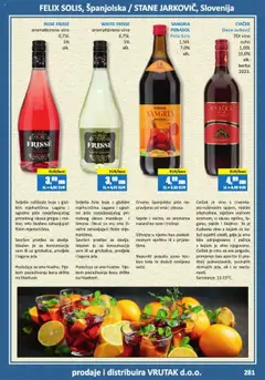 Vrutak - Vinski Katalog - Pregled kataloga iz trgovine Vrutak, vrijedi od 01.11.2024 | Stranica: 281 | Proizvodi: Aperitiv, Vino, Kim