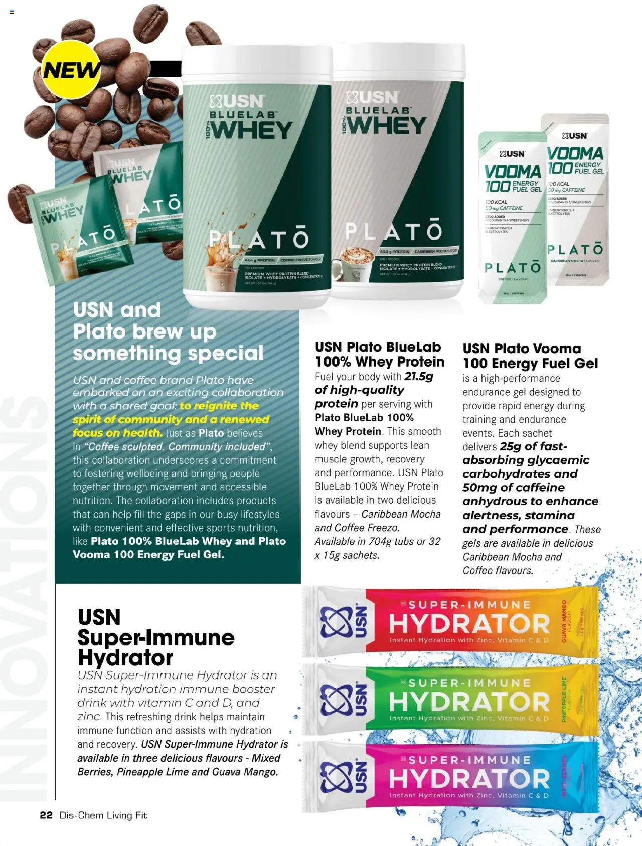 Dis-Chem Living Fit │ valid from 01.05.2025 | Page: 24 | Products: Detergente líquido, Coffee, Mango, Lime