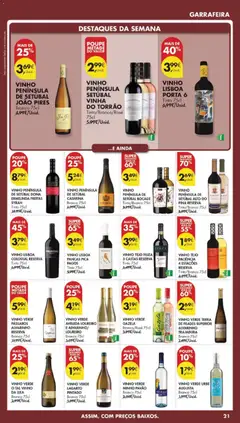 Pré-visualização VINHO LISBOA PORTA 6, Tinto 75cl válido de 24.03.2026 | Página: 23