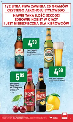 POLOmarket Gazetka - Nowości od 26.06.2025 | Strona: 15 | Produkty: Leżak, Piwo