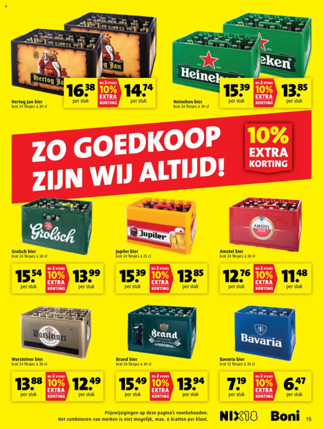  | Pagina: 15 | Producten: Bier, Dijoni mustár