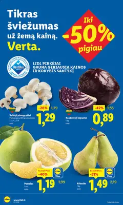 LIDL leidinys galioja nuo 12.01.2026 | Puslapis: 30 | Prekių: Pievagrybiai