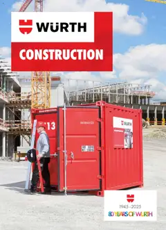 WURTH - Construction σε ισχύ από 01.10.2025