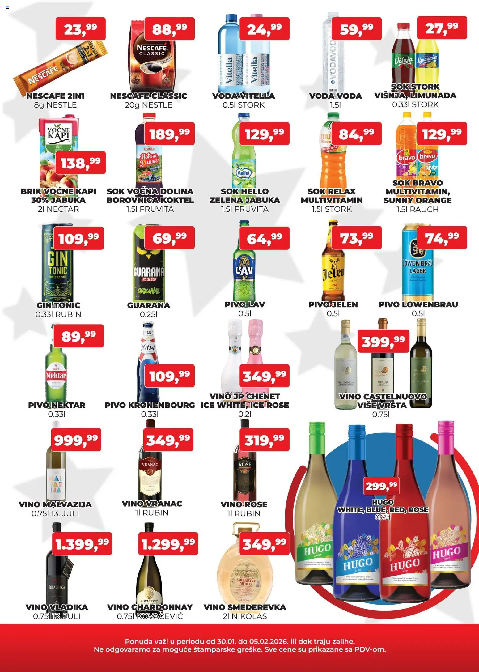 Plus Cash & Carry katalog - važi od 30.01.2026 | Strana: 3 | Proizvode: Višnja, Nektar, Borovnica, Guarana