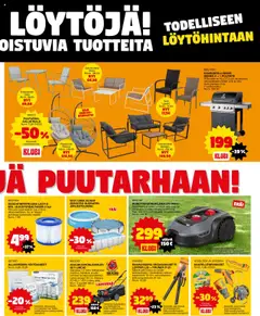  | Sivu: 3 | Tuotteet: Robottiruohonleikkuri, Kaasugrilli, Sohvaryhmä, Akku