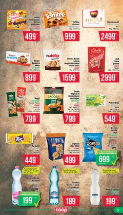 COOP - Mini & Abc & Szuper / Mecsek - amely érvényes a következő dátumtól: 18.12.2025 | Oldal: 5