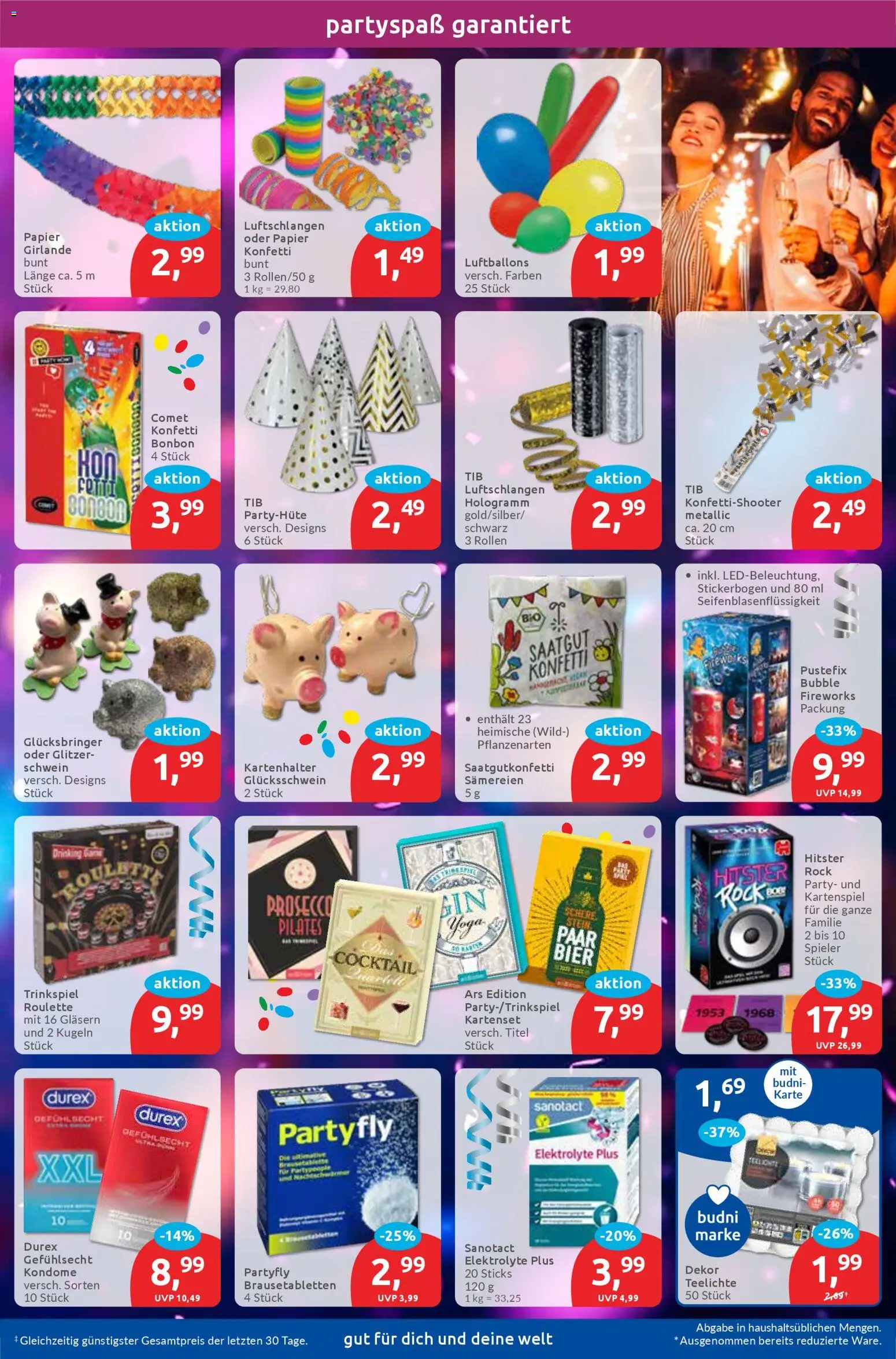 Budni Prospekt 	 – gültig ab 29.12.2025 | Seite: 9 | Produkte: Bier, Prosecco, Rock