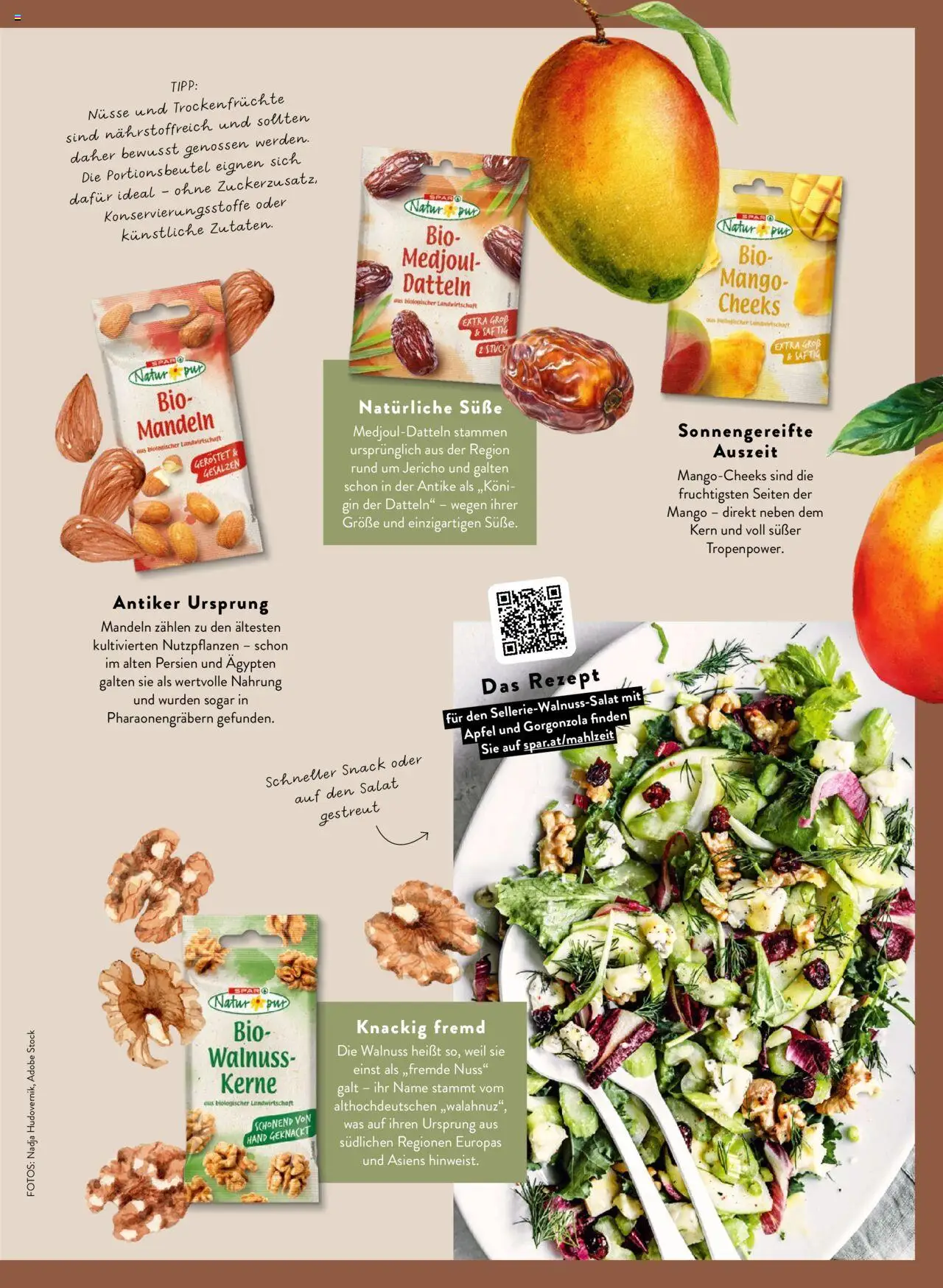 Spar Mahlzeit! Magazin gültig ab 01.09.2025 | Seite: 51 | Produkte: Gin, Nüsse, Mango, Äpfel