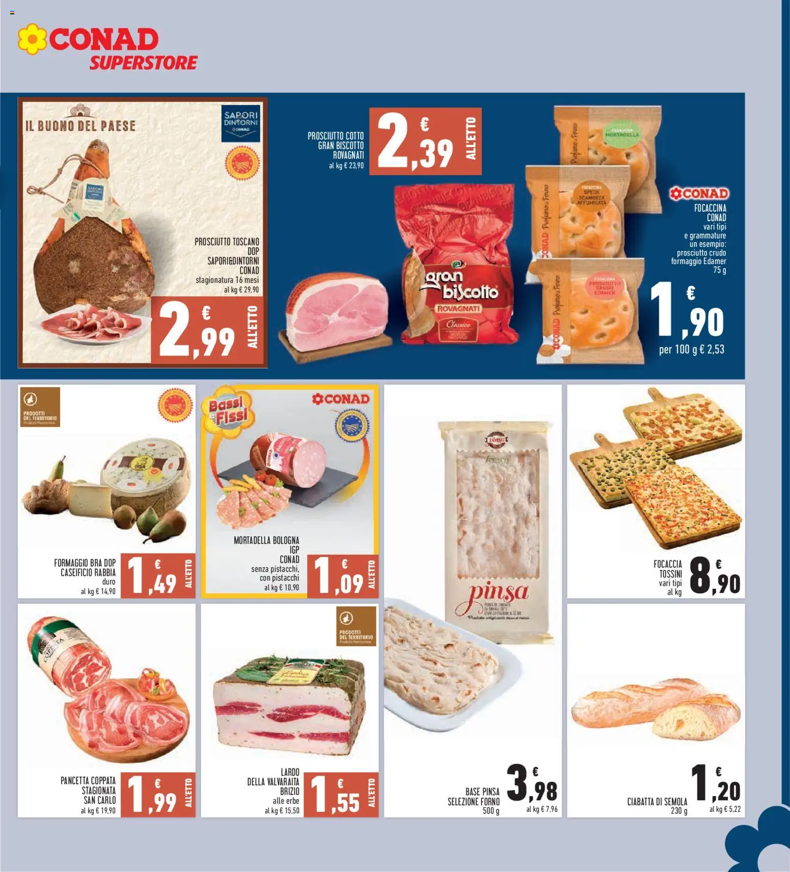 Volantino Conad del 15.01.2026 | Pagina: 9 | Prodotti: Prosciutto Crudo, Formaggio, Prosciutto, Profumo