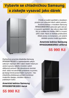 Datart nabídka od 20.08.2025 | Strana: 3 | Produkty: Lednice, Samsung, Chladnička, Vysavač