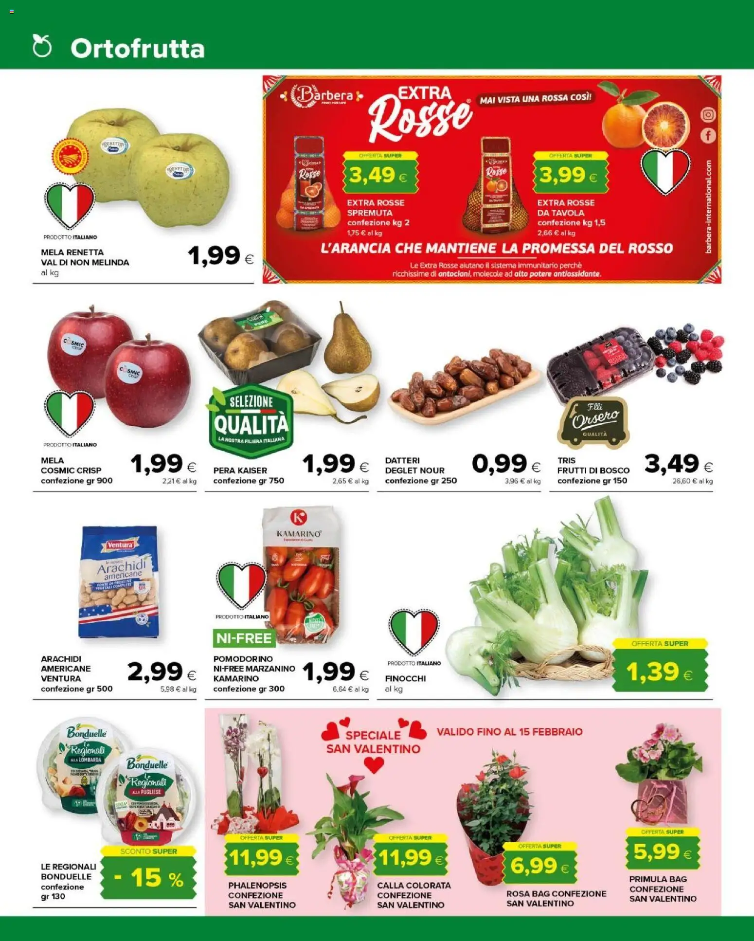 Volantino Tigre del 11.02.2026 | Pagina: 2 | Prodotti: Pera, Finocchi, Arachidi