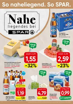 Spar Flugblatt - Kärnten ab 15.01.2026 gültig | Seite: 8 | Produkte: Getreide, Bier