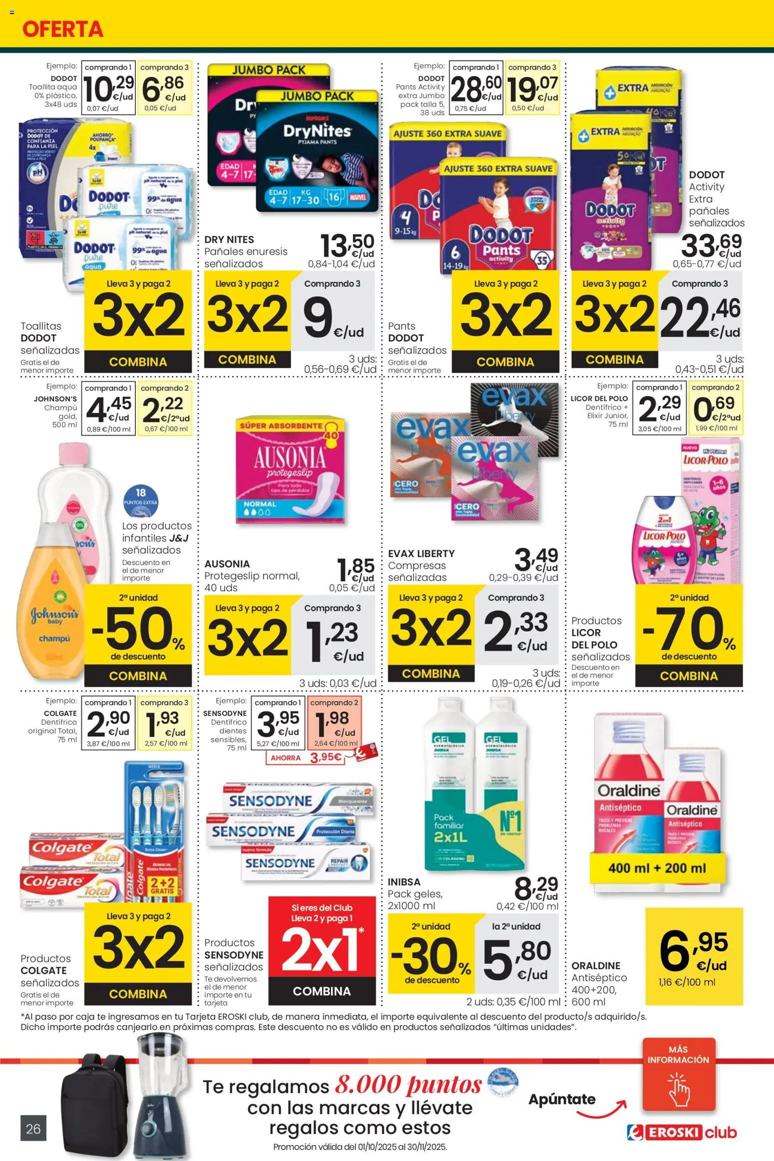 Eroski - Center │ válido desde el 30.10.2025 | Página: 26 | Productos: Licor, Té, Γλυφιτζούρι, Caja