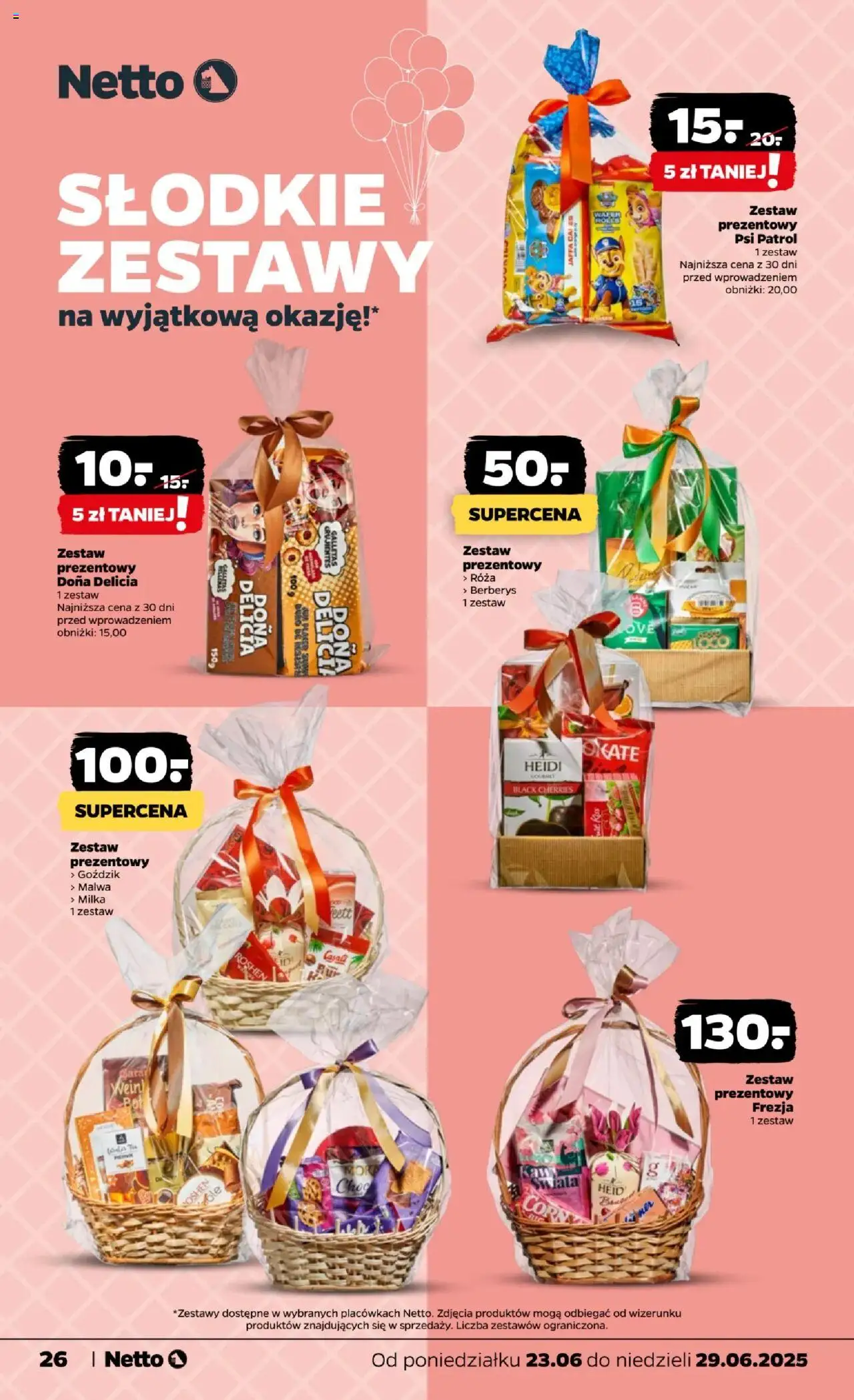 Netto gazetka - Spożywcza od 23.06.2025 | Strona: 26 | Produkty: Goździk, Milka