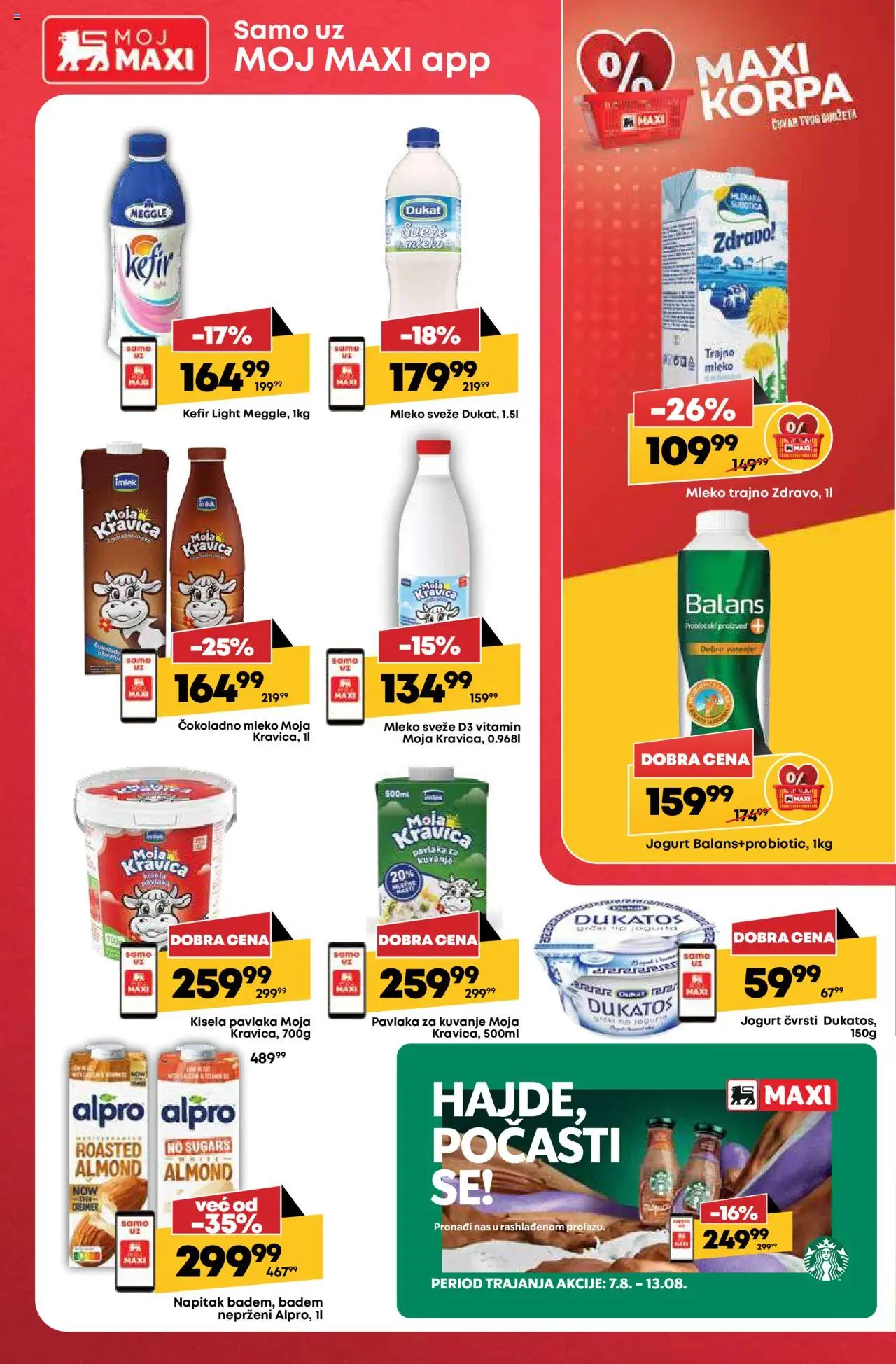 Tempo katalog - važi od 07.08.2025 | Strana: 22 | Proizvode: Kisela pavlaka, Badem, Korpa, Dukatos
