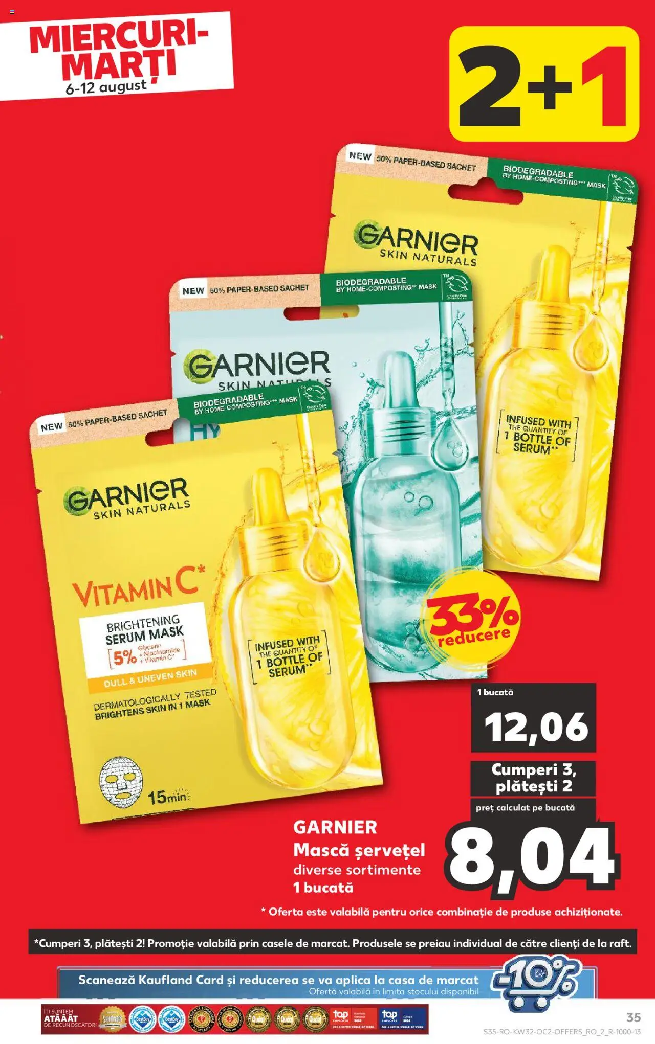 Catalog Kaufland - Tulcea – valabil de la 06.08.2025 | Pagină: 35 | Produse: Serum