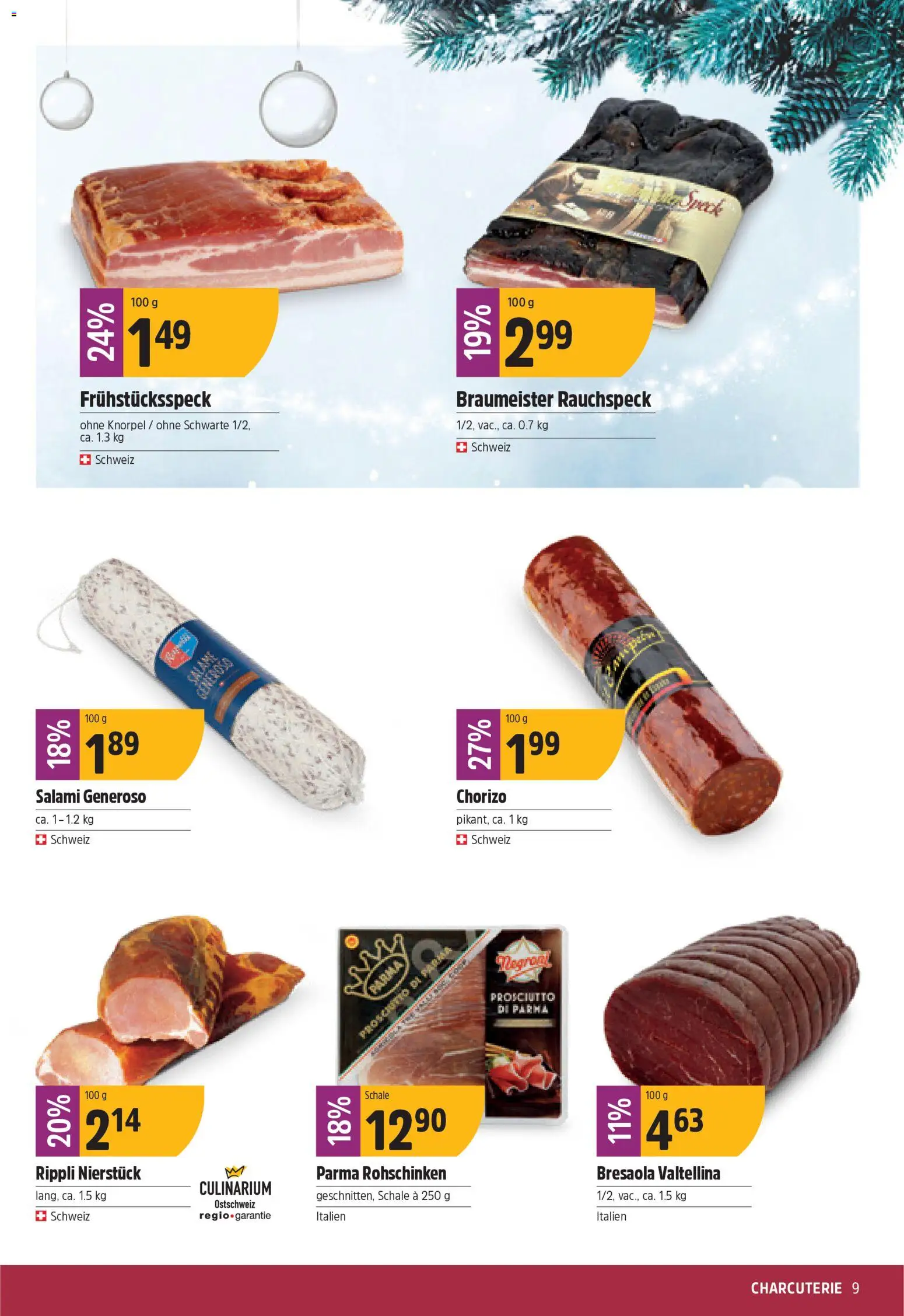 TopCC Aktionen – gültig ab 15.12.2025 | Seite: 9 | Produkte: Salami