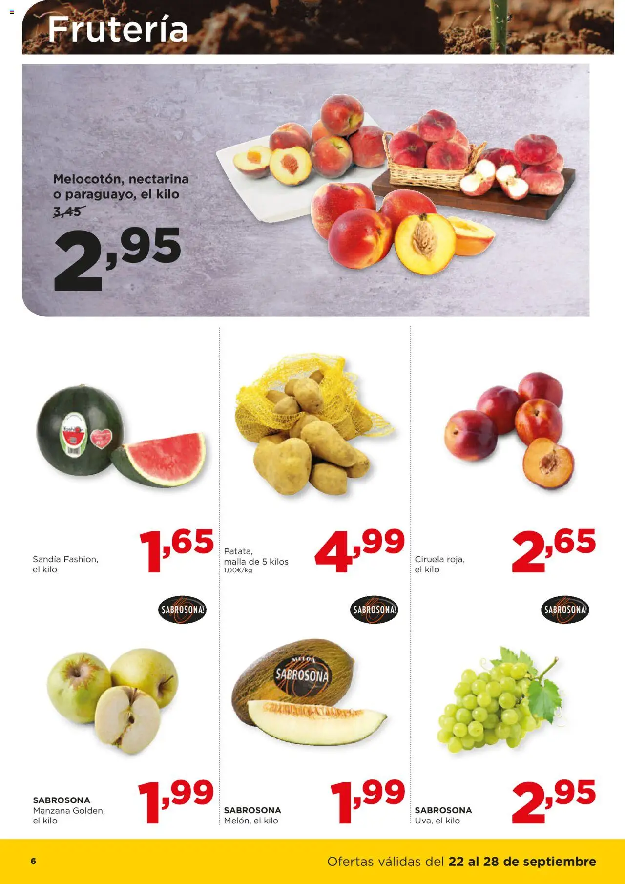 Alimerka folleto Asturias │ válido desde el 22.09.2025 | Página: 6 | Productos: Manzana, Sandía