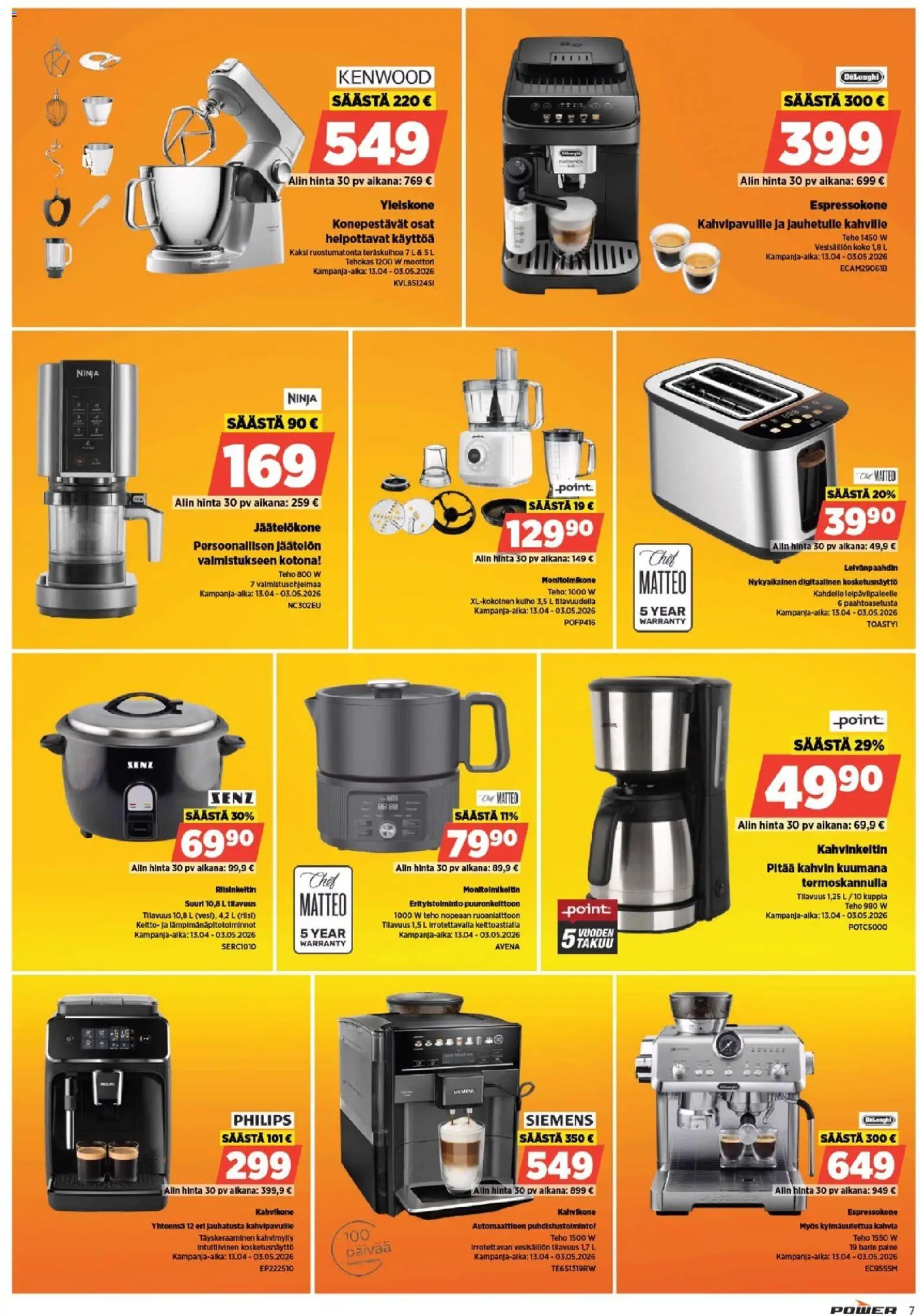 Power tarjoukset – voimassa 13.04.2026 alkaen | Sivu: 7