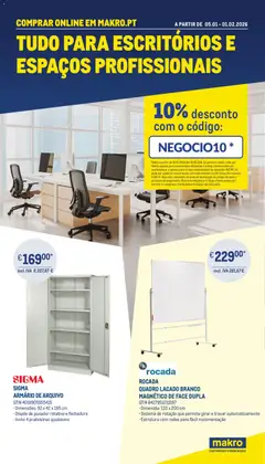 Pré-visualização Makro Tudo para escritórios e espaços profissionais válido de 05.01.2026