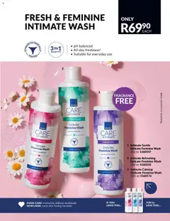 Avon specials catalogue – valid from 01.10.2025 | Page: 181 | Products: Intimate wash, Fragrance