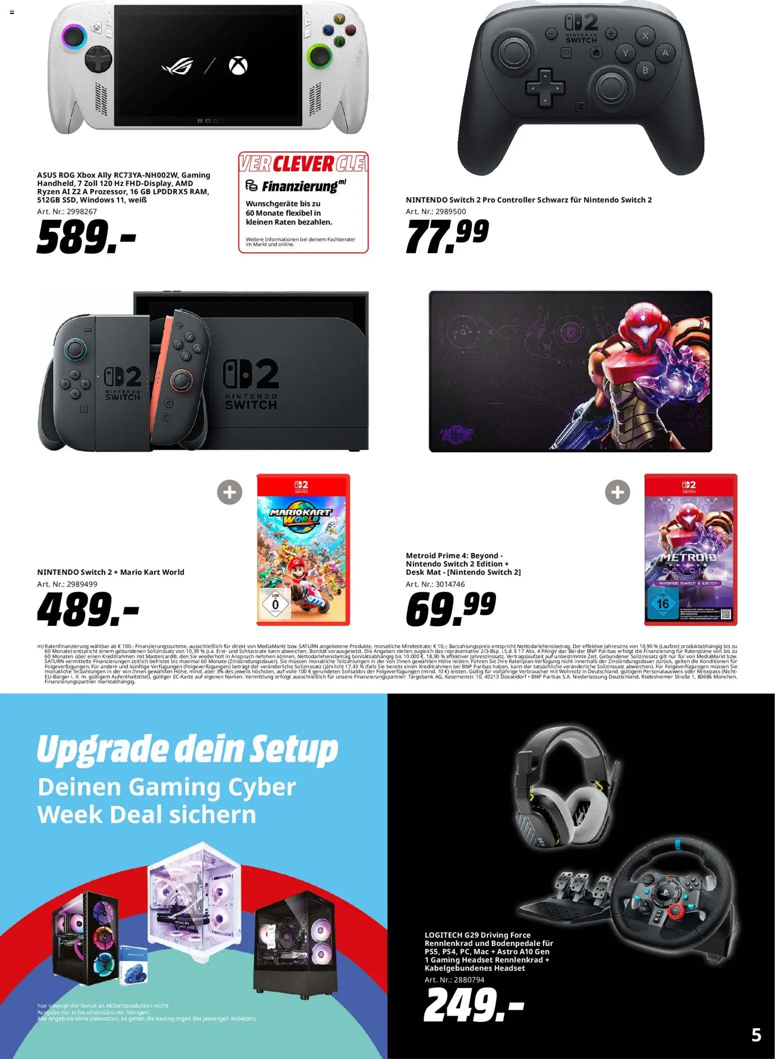 Saturn - Cyber Monday – gültig ab 01.12.2025 | Seite: 5