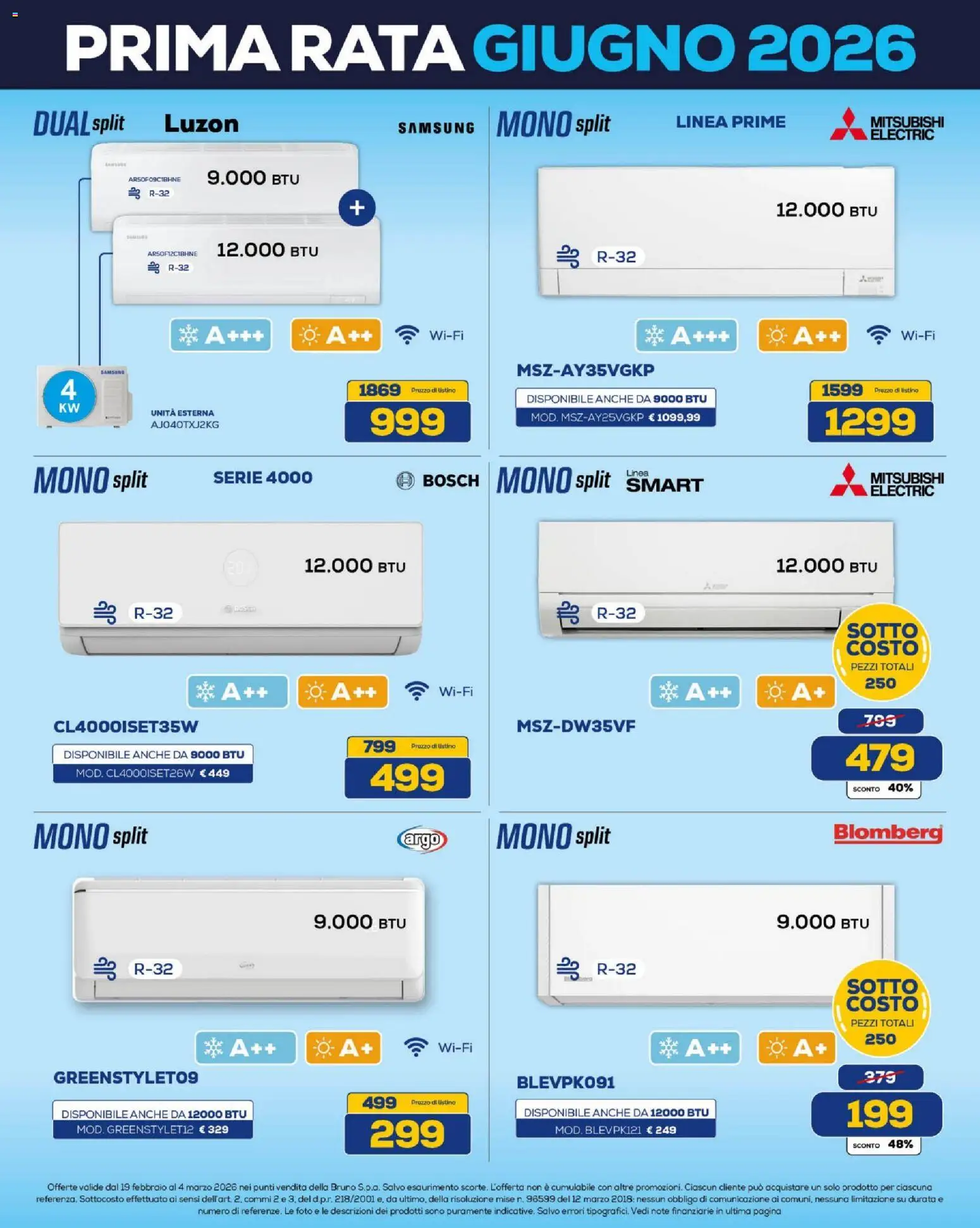 Volantino BRUNO del 19.02.2026 | Pagina: 20 | Prodotti: Samsung