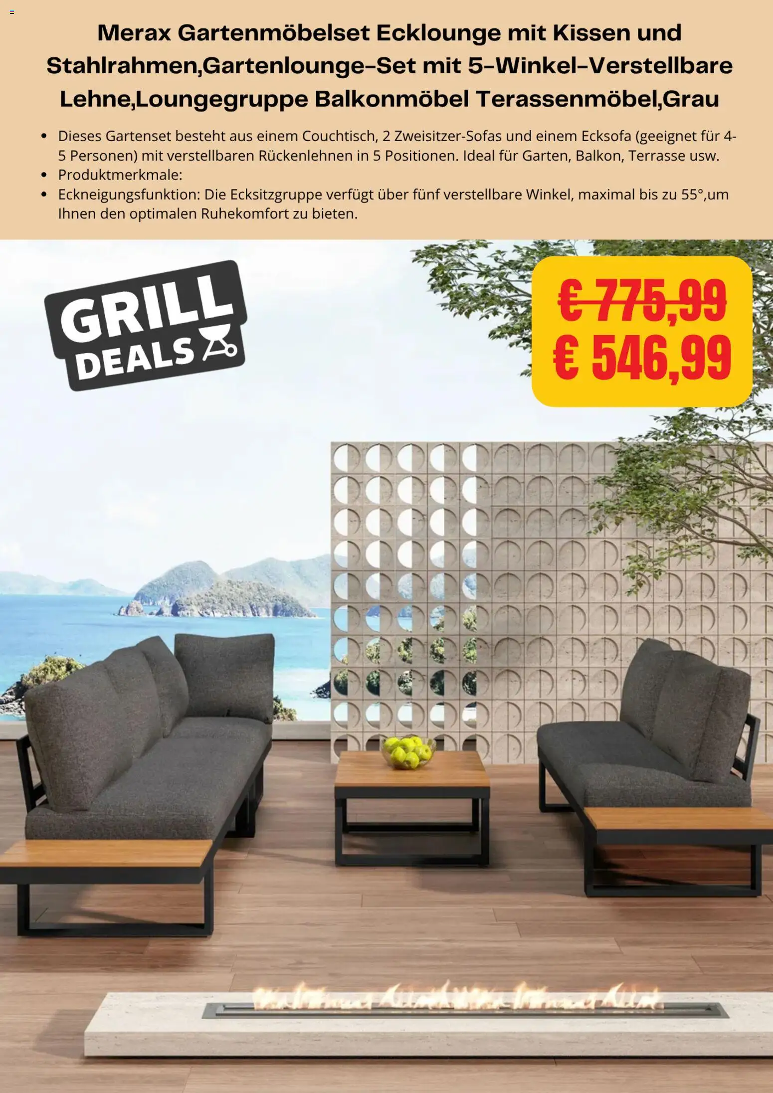 Kaufland Flugblatt gültig ab 03.04.2026 | Seite: 4 | Produkte: Grill, Kissen