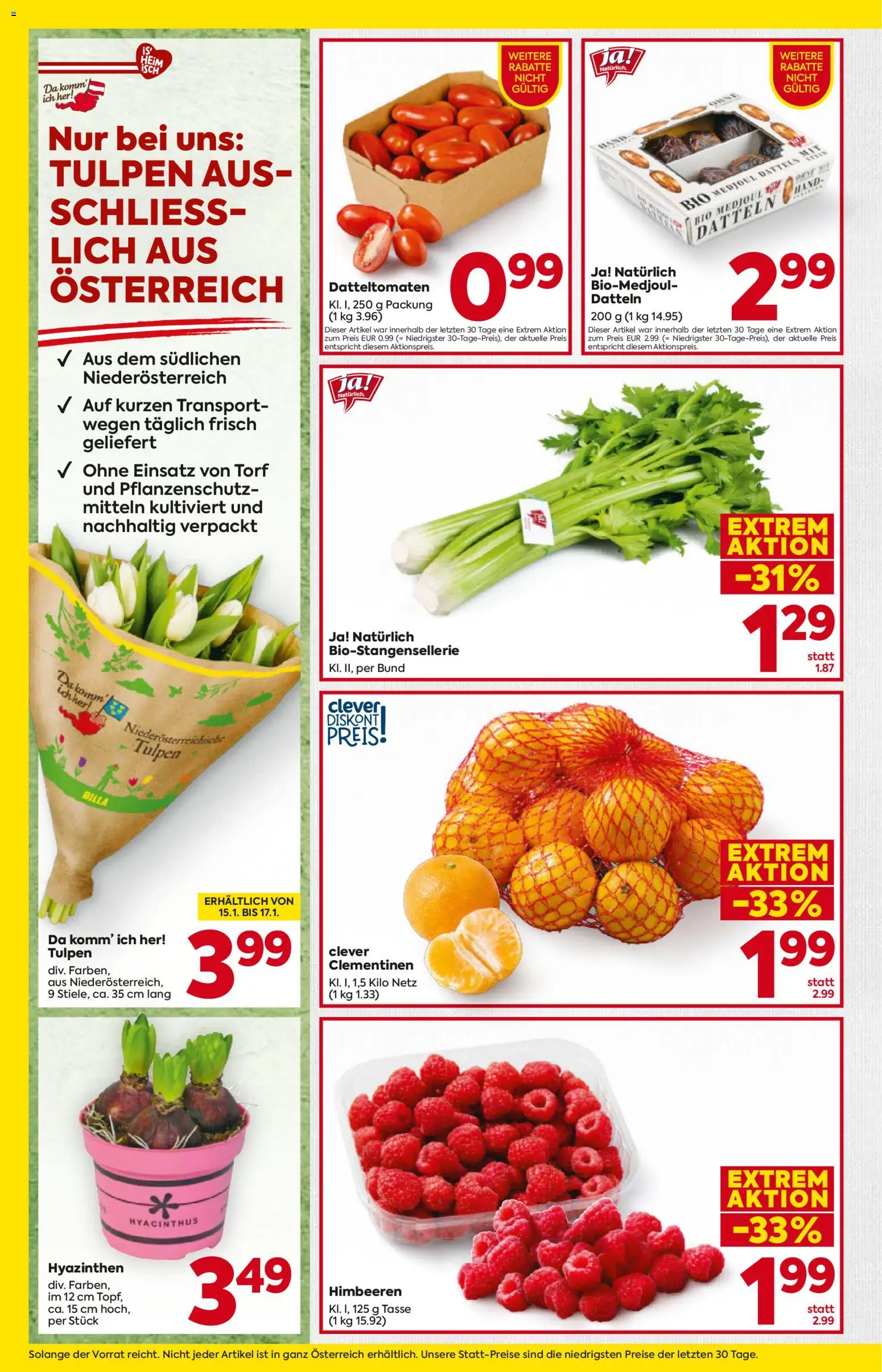 Billa Flugblatt - Kärnten gültig ab 15.01.2026 | Seite: 8