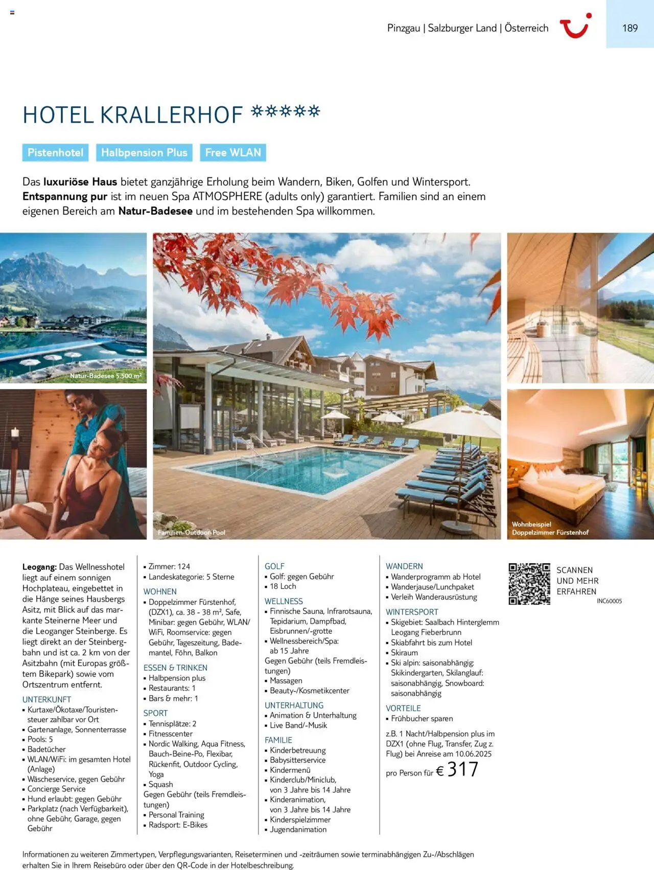 TUI Prospekt 	 – gültig ab 01.11.2024 | Seite: 189 | Produkte: Ski, Snowboard