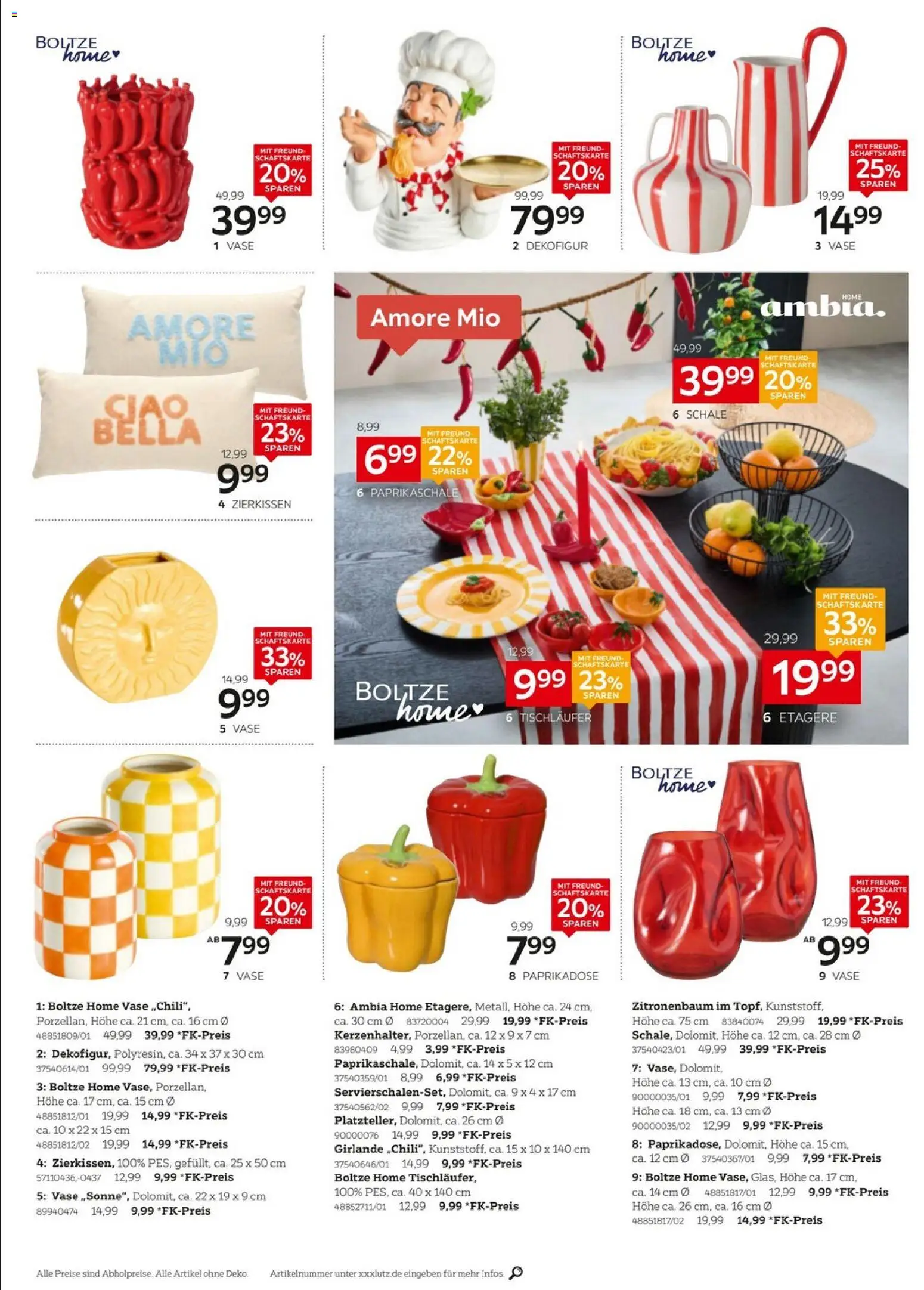 XXXL Lutz - BBQ-Time – gültig ab 08.03.2026 | Seite: 6 | Produkte: Vase