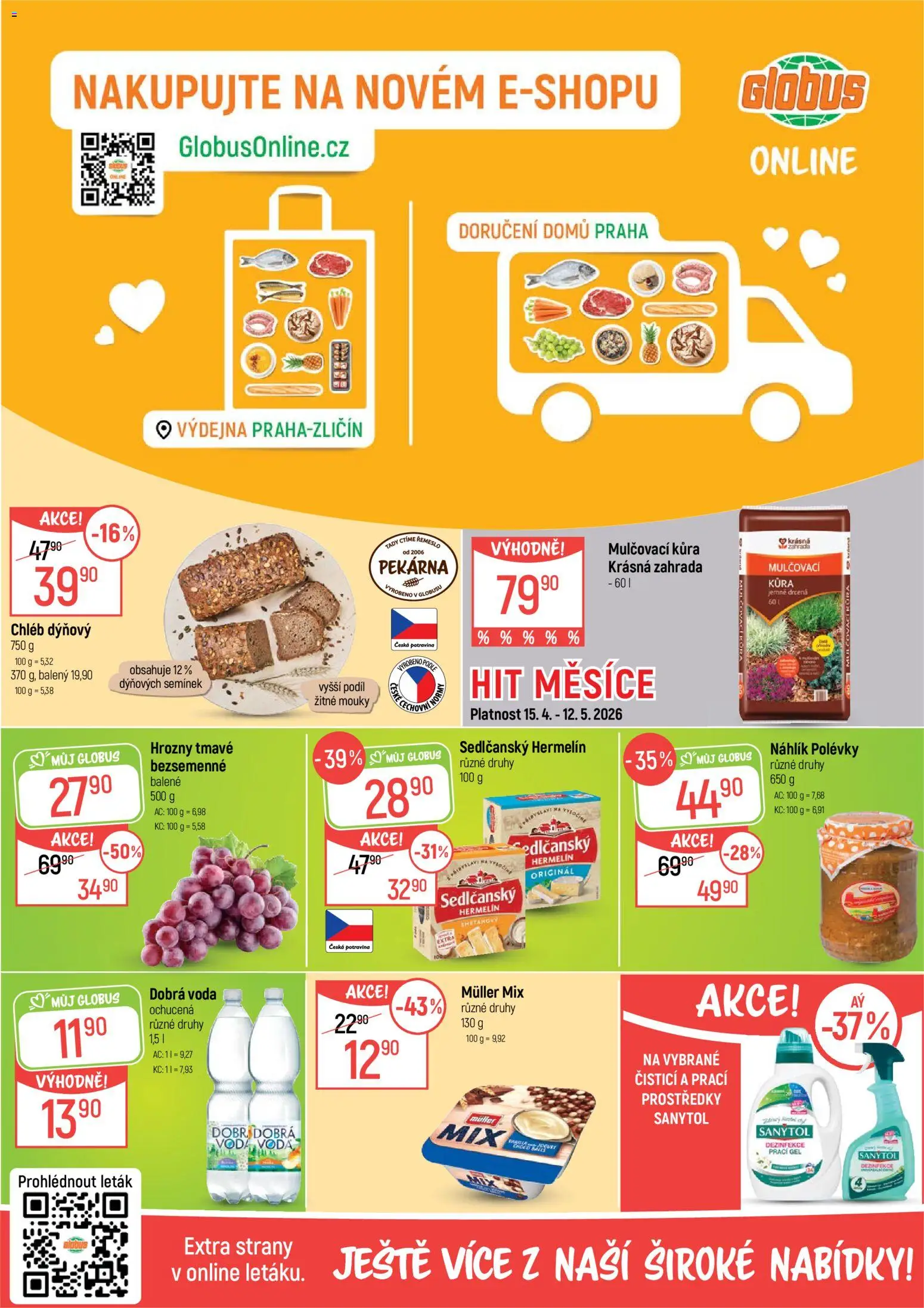 Globus leták - Praha Zličín od 15.04.2026 | Strana: 2