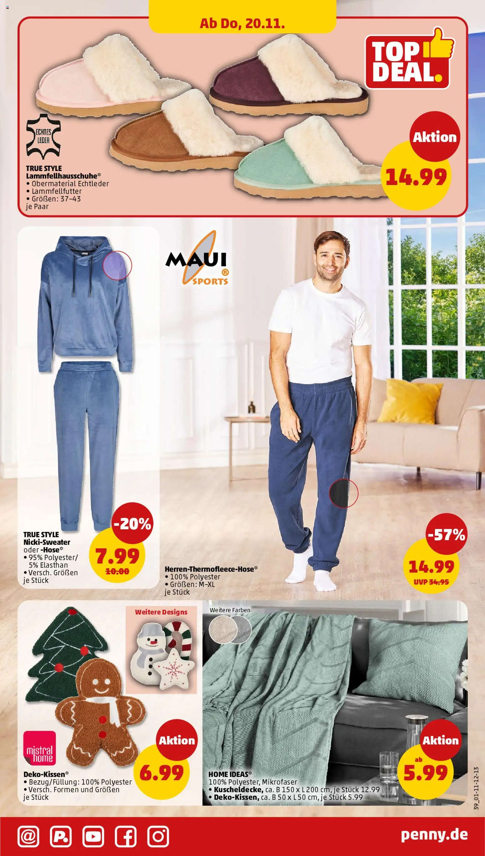 Penny Prospekt 	 – gültig ab 17.11.2025 | Seite: 31 | Produkte: Hose