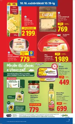 Lidl Akciós újság - amely érvényes a következő dátumtól: 16.10.2025 | Oldal: 9