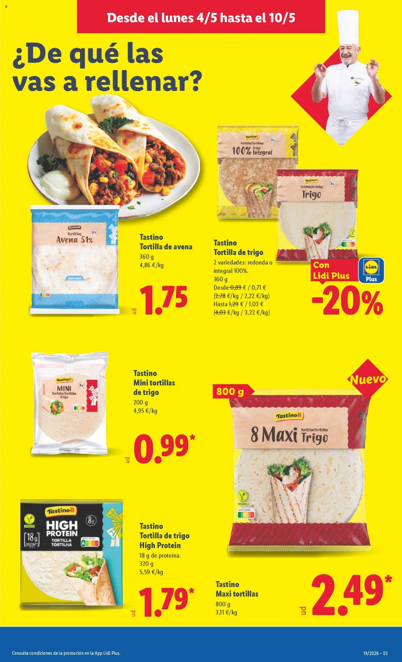 Lidl folleto │ válido desde el 04.05.2026 | Página: 19