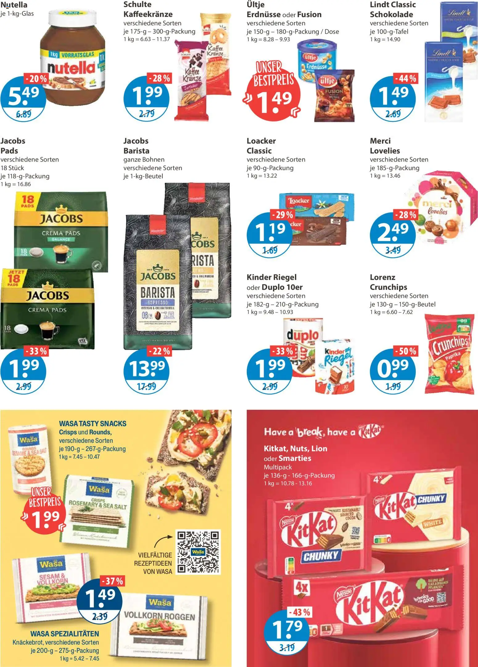 V-Markt - München – gültig ab 22.01.2026 | Seite: 8 | Produkte: Erdnüsse, Kaffee, Nutella, Paprika