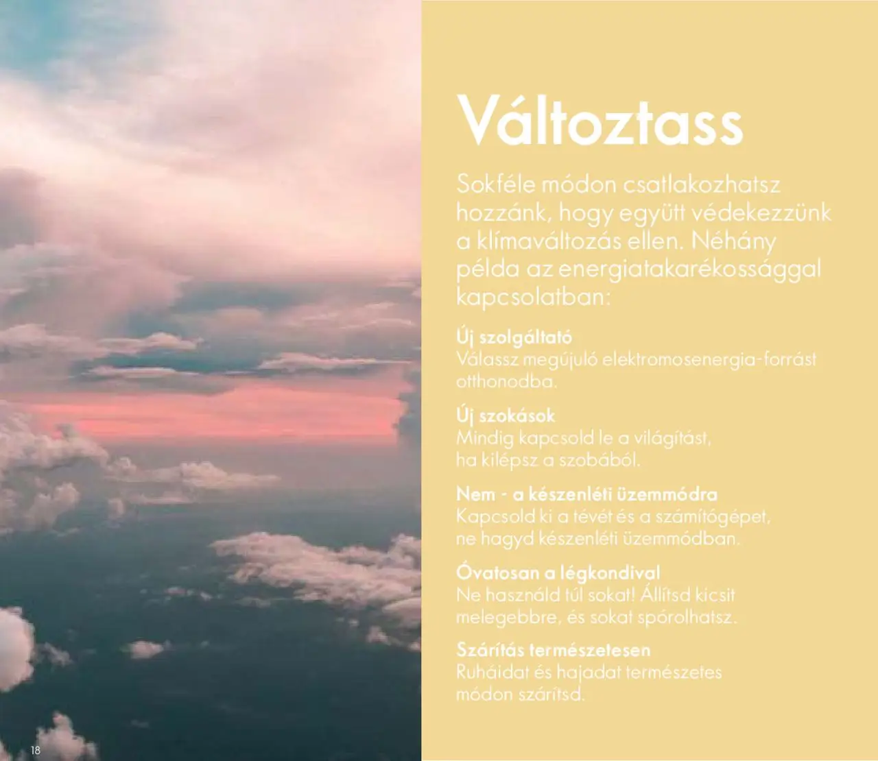 Oriflame akciós ujság - amely érvényes a következő dátumtól: 27.05.2020 | Oldal: 18