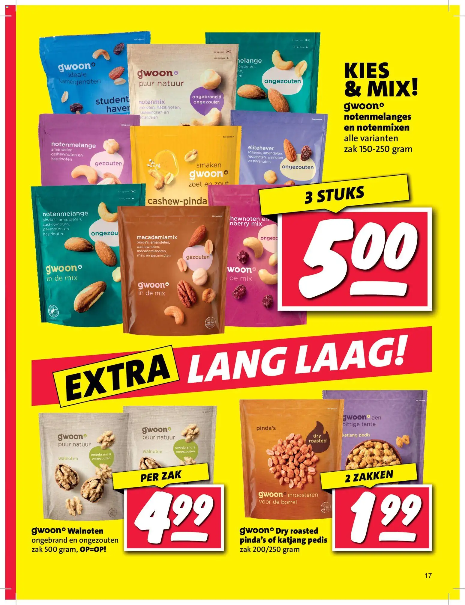 {H1} | Pagina: 17 | Producten: Zak, Haver, Maïs, Cashewnoten