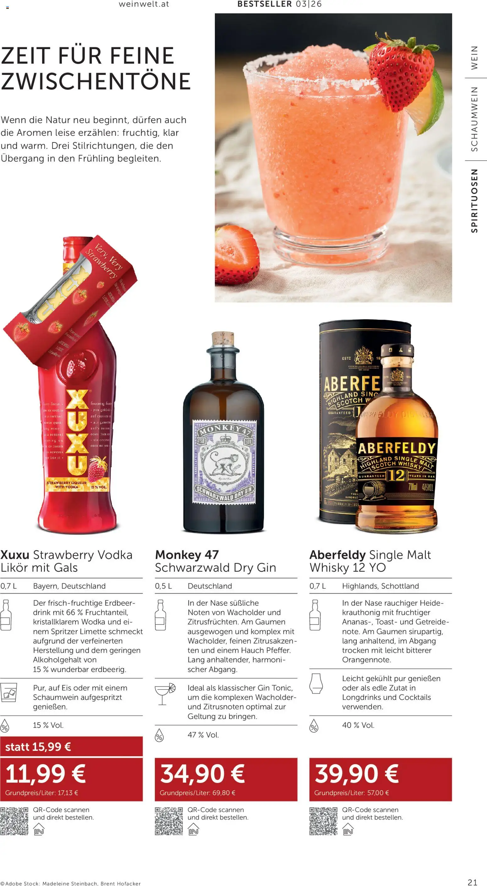 Interspar Wein Welt gültig ab 05.03.2026 | Seite: 21 | Produkte: Getreide, Eis, Limette, Wein