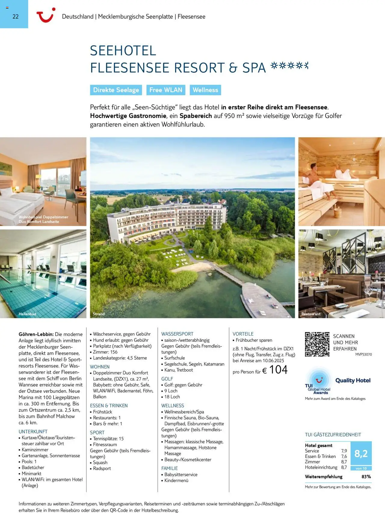 TUI Prospekt 	 – gültig ab 01.11.2024 | Seite: 22 | Produkte: Babybett