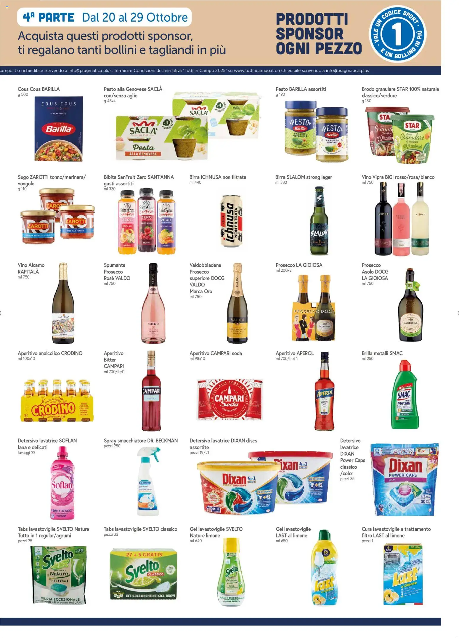 Volantino Galassia del 20.10.2025 | Pagina: 7 | Prodotti: Birra, Vino, Pesto, Aperitivo
