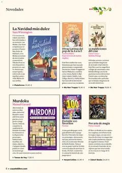 Vista previa Casa del libro folleto válido desde el 01.11.2025 | Página: 6 | Productos: Té, Cocina